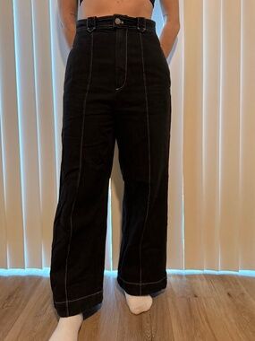 BDG Urban Outfitters pants - Size 27 - Black with White Detail - Highrise